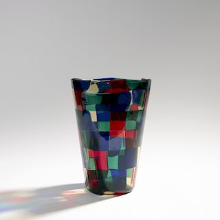 Fulvio Bianconi, 'Pezzato' vase, 2002