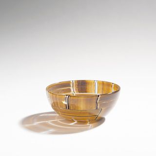 Ercole Barovier, 'Tessere ambra' bowl, 1957