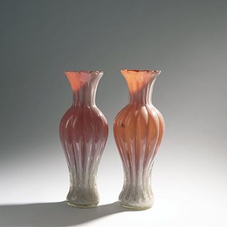 FratelliToso, Pair of vases, 1950s