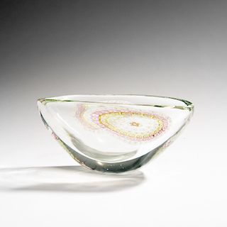 Galliano Ferro, 'Drapeggio' bowl, 1960s