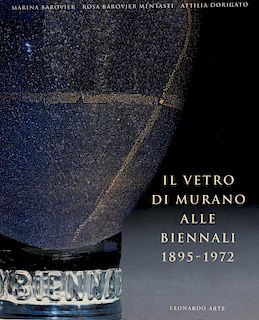 , 'Il vetro di murano alle biennale 1895 - 1972', 1995