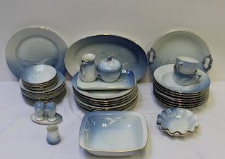 Partial Porcelain Service of Bing & Grondhall