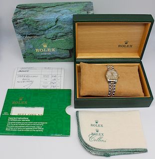 JEWELRY. Ladies Rolex Oyster Perpetual Watch.