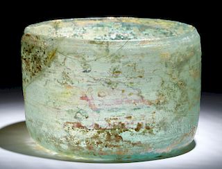 Large Roman Glass Bowl w/ Fabulous Iridescence