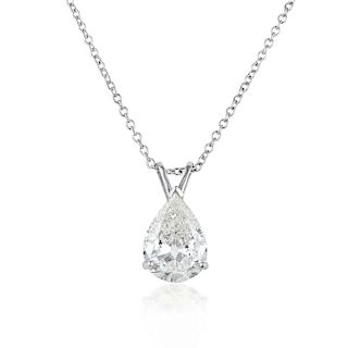 A 4.81-Carat Diamond Pendant Necklace
