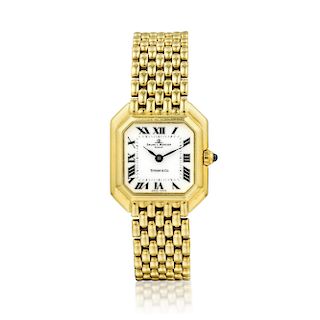 Baume & Mercier Ref. MV045237 Ladies Watch in 18K Gold for Tiffany & Co.