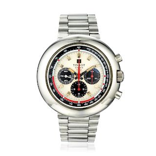 Tissot T12 Chronograph Watch in Steel