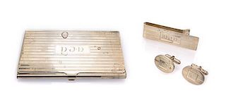 A Collection of Sterling Silver Accessories, Tiffany & Co., 50.10 dwts.