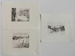 John Winkler 3 etchings