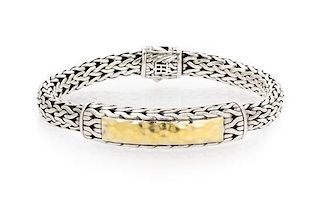 A Collection of Sterling Silver and Yellow Gold Jewelry, John Hardy, 35.70 dwts.