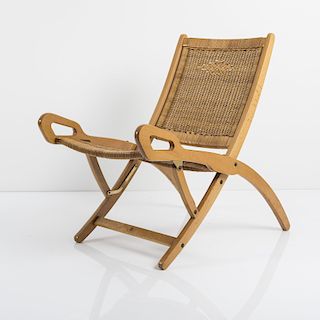 Gio Ponti, 'Ninfea' folding chair, 1958
