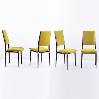 Eugenio Gerli, Four 'S81' side chairs, 1962