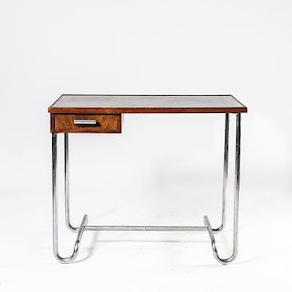 Thonet, France (attributed), Small desk, 1930s