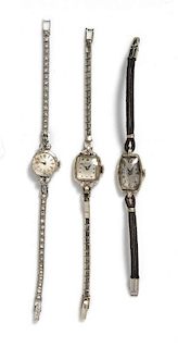 A Collection of Vintage Wristwatches,