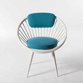 Yngve Ekstroem, 'Circle' easy chair, c. 1955