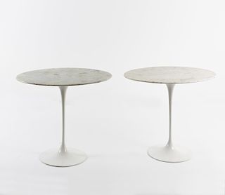 Eero Saarinen, Two oval occasional tables '161 M', 1957