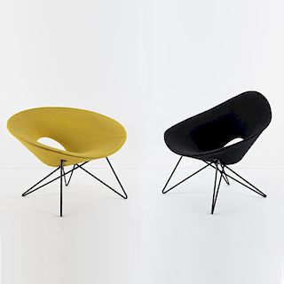 France, Two easy chairs, c. 1957