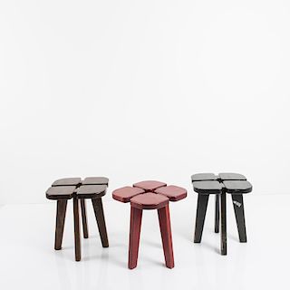 Rauni Peippo, Three 'Apila' stools, c. 1955