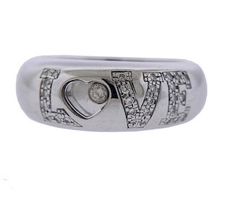 Chopard Love Happy Diamonds 18k Gold Ring 