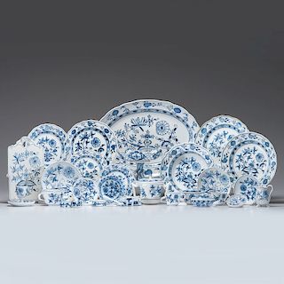 Meissen Blue Onion Porcelain Service