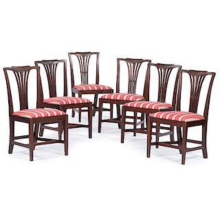 George III Hepplewhite Dining Chairs