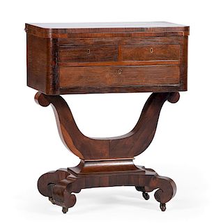 Classical Empire Sewing Stand