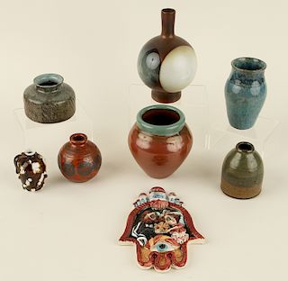 COLLECTION 8 GLAZED CERAMIC WORKS ONE BY LOMBROZO