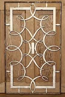 FRENCH WROUGHT IRON PANEL MANNER RAYMOND SUBES