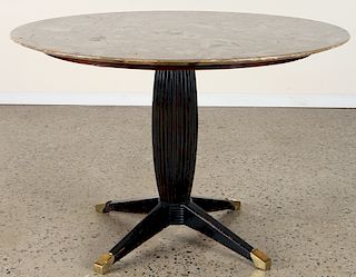 ITALIAN MARBLE TOP OCCASIONAL TABLE C.1950