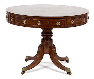 A George III Mahogany Rent Table