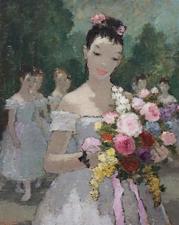 Dietz Edzard, (German, 1893-1963), Untitled (Ballerina)