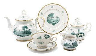 A Rosenthal Porcelain Tea Service for Six Height of first 6 3/4 inches.