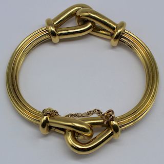 JEWELRY. Italian 18kt gold Bracelet.