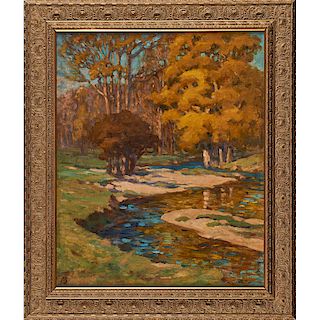 EARLY 20TH C. LANDSCAPE PAINTING