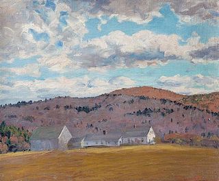 Robert Emmett Owen, (American, 1878-1957), Hilllside Farm