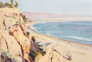 Howard Russell Butler, (American, 1856-1934), Montecito Cliffs, California
