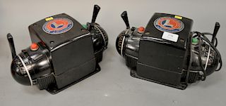 Two Lionel 2W transformers, ht. 6 in.