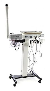 An Esty 200 Make-Up and Hair Styling Cart Height 58 inches.