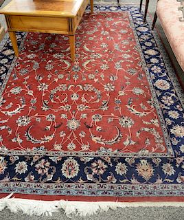 Oriental area rug. 6' x 9'4"