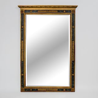 Neoclassical Style Parcel-Gilt Wall Mirror