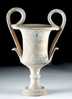 Greek Canosan Pottery Kantharos Vessel