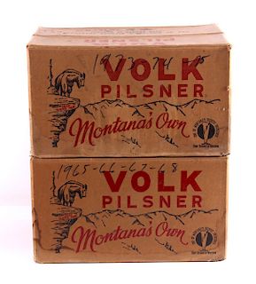 Volk Brewery Beer Boxes Great Falls Montana