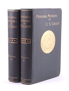 1885 Personal Memoirs of U.S. Grant First Edition