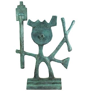 Oded Halahmy Bronze Abstract Figural Sculpture