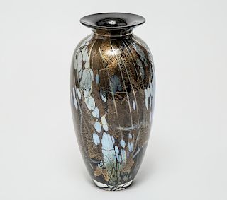 Illegibly Signed ltalian Studio Art Glass Vase