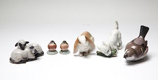 Danish Animal Porcelain Figurines 6