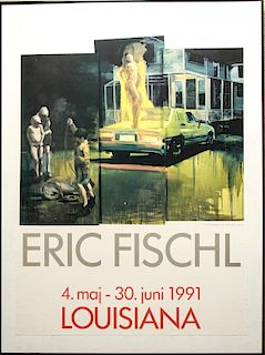 Eric Fischl Louisiana Exhibition Poster