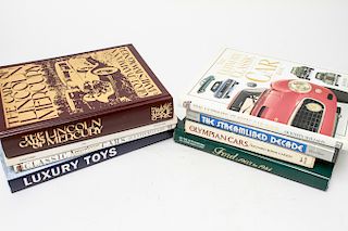 Peter Knoll Collection of Luxury Car Books 8 Pcs