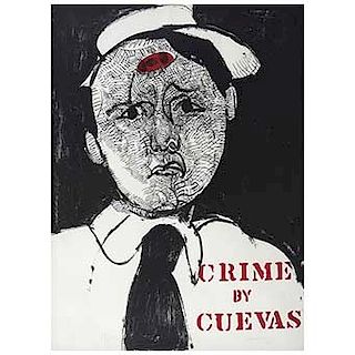 José Luis Cuevas. Crime by Cuevas. Litografía, 67/100. Firmad y fechada 68.
