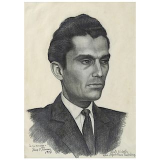 JUAN O'GORMAN, Retrato del Doctor José Alfredo Romo Riebeling.